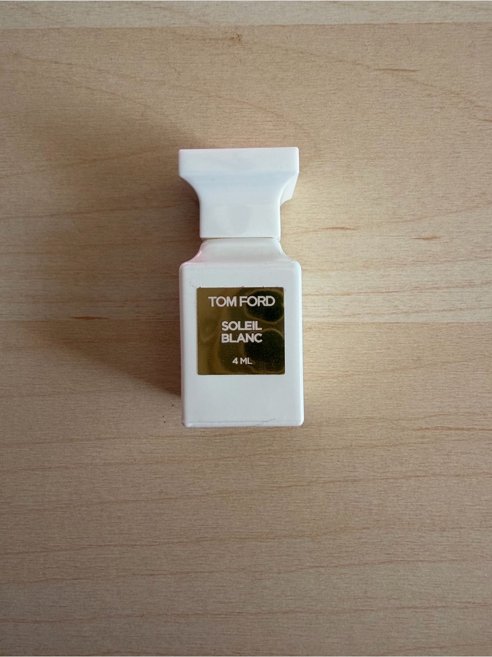 Tom Ford Soleil Blanc Mini Bottle - White & Gold 4ml